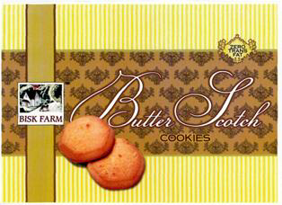 Bisk Farm Butter Scotch Cookies (device Of Biscuit) Device mark 2402651 Trademark