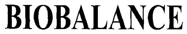 Biobalance (device) Device mark 2548258 Trademark