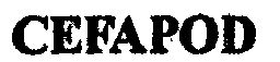 Cefapod Device mark 581957 Trademark