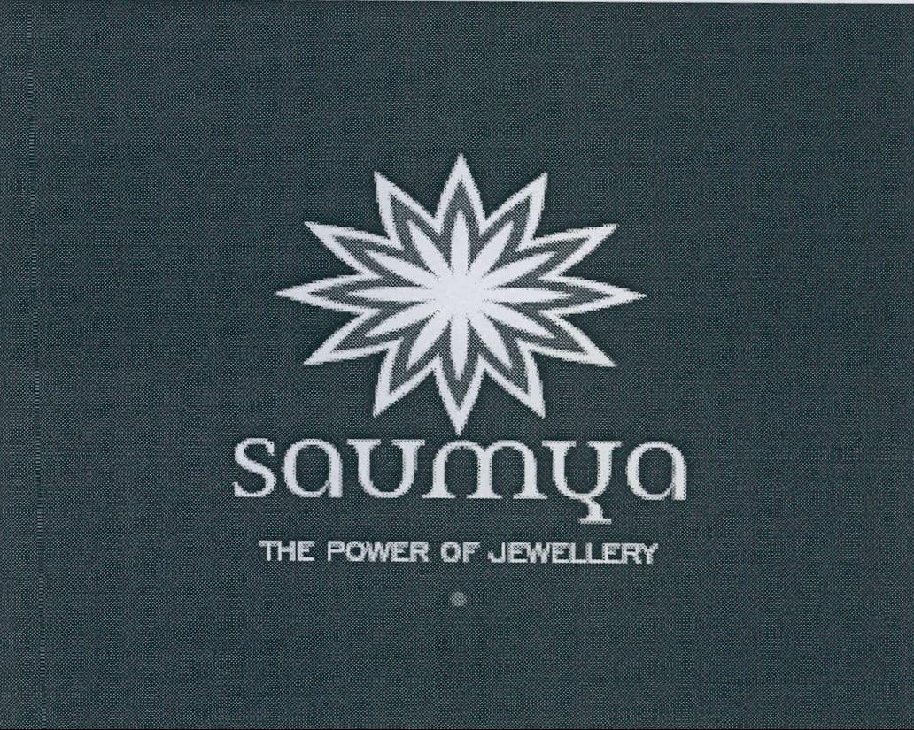 Saumya The Power Of Jewellery Device mark 2076279 Trademark