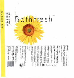 Bathfresh(label) Device mark 1515692 Trademark