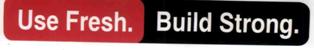 Use Fresh. Build Strong. Device mark 2113552 Trademark