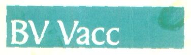 Bv Vacc (label) Device mark 1414906 Trademark