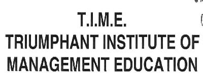 T.i.m.e. Triumphant Institute Of Management Education Device mark 2712597 Trademark