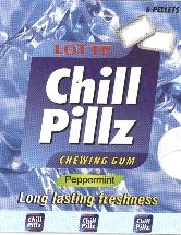 Lotte Chill Pillz (label) Device mark 1511658 Trademark
