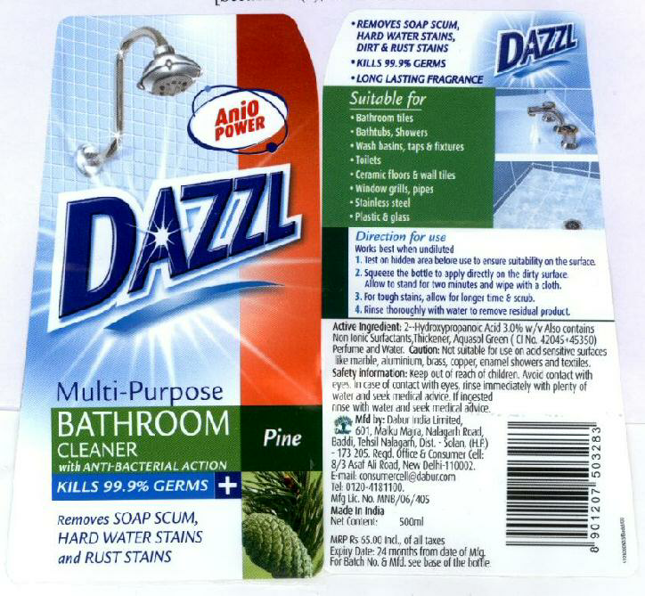 Dazzl With Device Device mark 1605307 Trademark