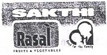 Sakthi, Rasal, Fruits & Vegetables Device mark 981120 Trademark