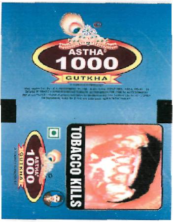 Astha 1000 (label) Device mark 2296008 Trademark