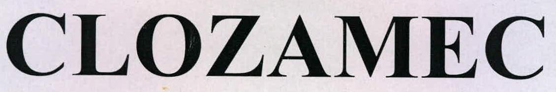 Clozamec Device mark 2172463 Trademark