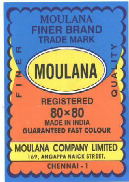 Moulana Finer Brand Trade Mark Device mark 2281666 Trademark