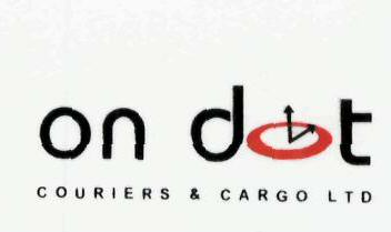 On Dot Couries & Cargo Ltd Device mark 1963647 Trademark