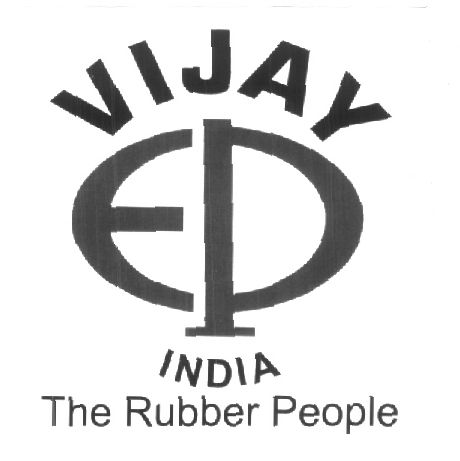 Vijay Ep India The Rubber People (label) Device mark 1419393 Trademark