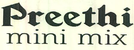 Preethi Mini Mix Device mark 2540472 Trademark