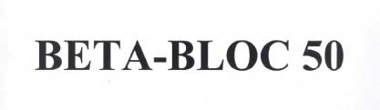 Beta-bloc 50 Device mark 2006286 Trademark
