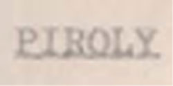 Piroly Device mark 592958 Trademark