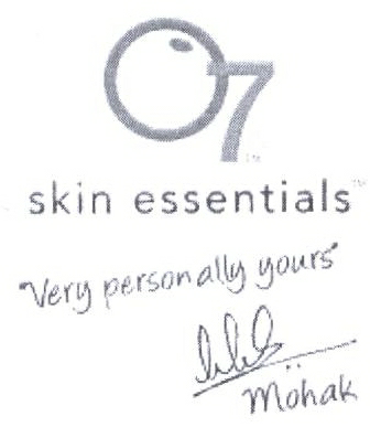 O7 Skin Essentials Device mark 2326593 Trademark