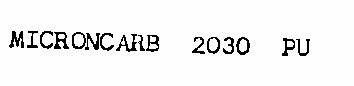 Microncarb 2030 Pu Device mark 721370 Trademark