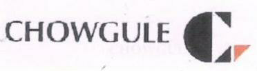 Chowgule (device) Device mark 1671788 Trademark
