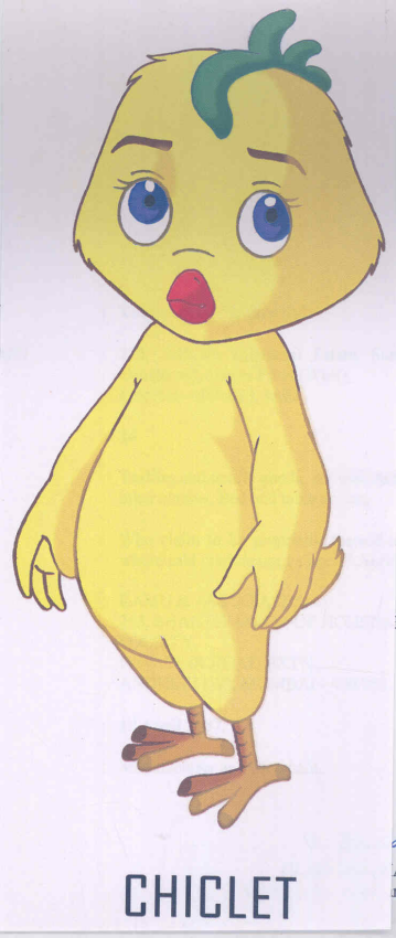 Chiclet (device Of Animal Caricature) Device mark 1622530 Trademark