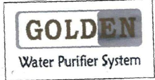 Golden Water Purifier System (label Mark) Device mark 1977126 Trademark