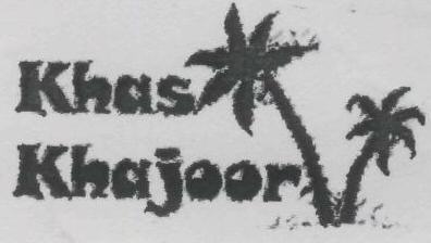 Khas Khajoor Device mark 1721830 Trademark