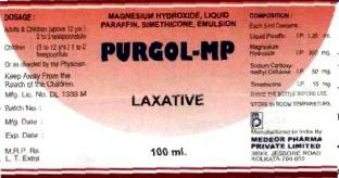 Purgol-mp(lable) Device mark 1227779 Trademark