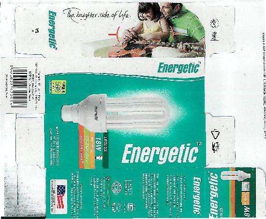 Energetic (label) Device mark 2189699 Trademark