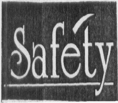 Safety (label) Device mark 1270783 Trademark