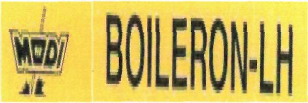 Modi Boileron -lh (label) Device mark 2168982 Trademark