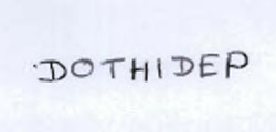 Dothidep Device mark 1096367 Trademark
