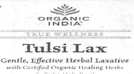 Organic India Tulsi Lax (device) Device mark 2519576 Trademark