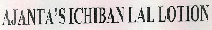 Ajanta's Ichiban Lal Lotion Device mark 2309034 Trademark