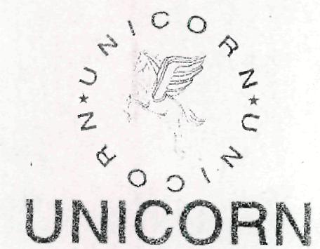 Unicorn (label) Device mark 2188910 Trademark