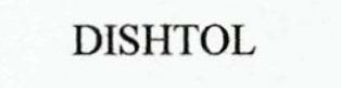 Dishtol Device mark 2551004 Trademark