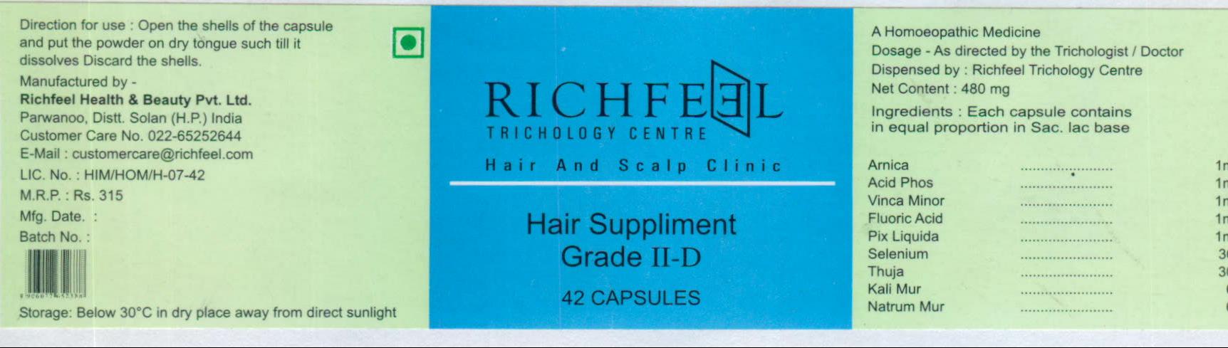 Richfeel (label) Device mark 1993893 Trademark