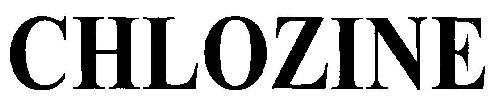 Chlozine (word Mark) Device mark 2659011 Trademark