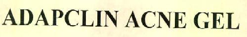 Adapclin Acne Gel Device mark 2973179 Trademark
