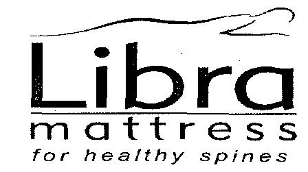 Libra Mattress For Healthy Spines Device mark 2168837 Trademark