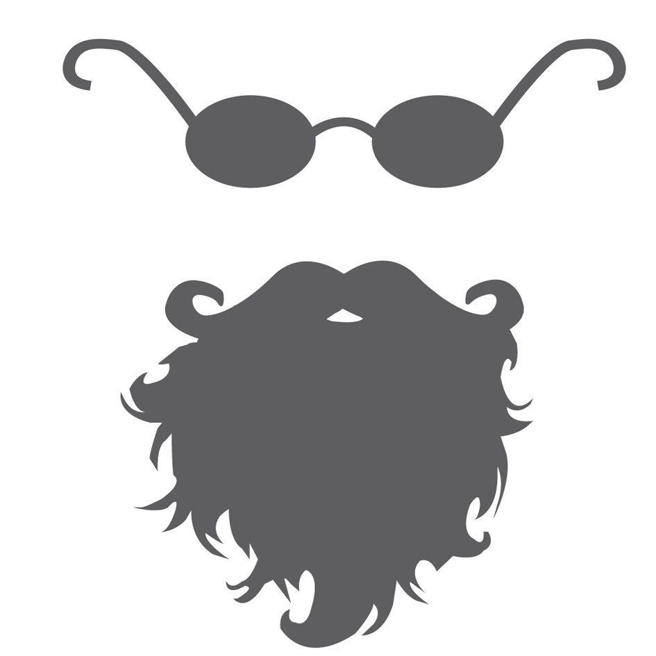 Device Of Glares And Beared Device mark 2922472 Trademark