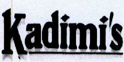Kadimi S Device mark 1596374 Trademark