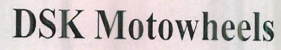 Dsk Motowheels Device mark 2418383 Trademark