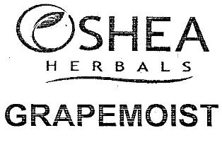 Oshea Herbals Grapemoist (label) Device mark 2191771 Trademark