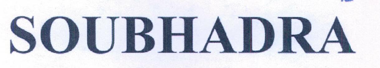 Soubhadra Device mark 2180583 Trademark