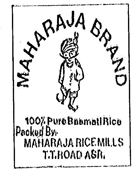 Maharaja Brand Device mark 549023 Trademark