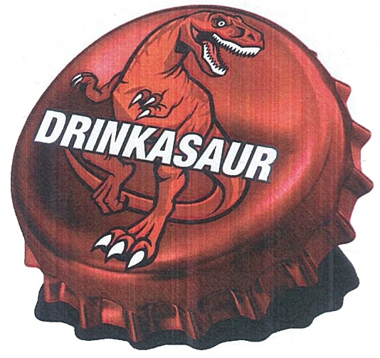 Drinkasaur With Device Of Dinosaur On Bottle Cap Device mark 2945940 Trademark