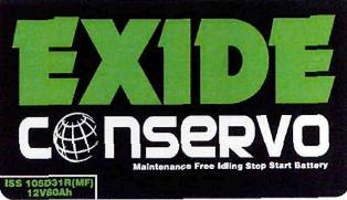 Exide Conservo(label) Device mark 2799875 Trademark