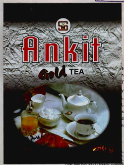 Ankit Gold Tea Device mark 1057252 Trademark