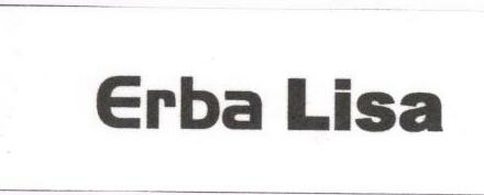 Erba Lisa Device mark 1749668 Trademark