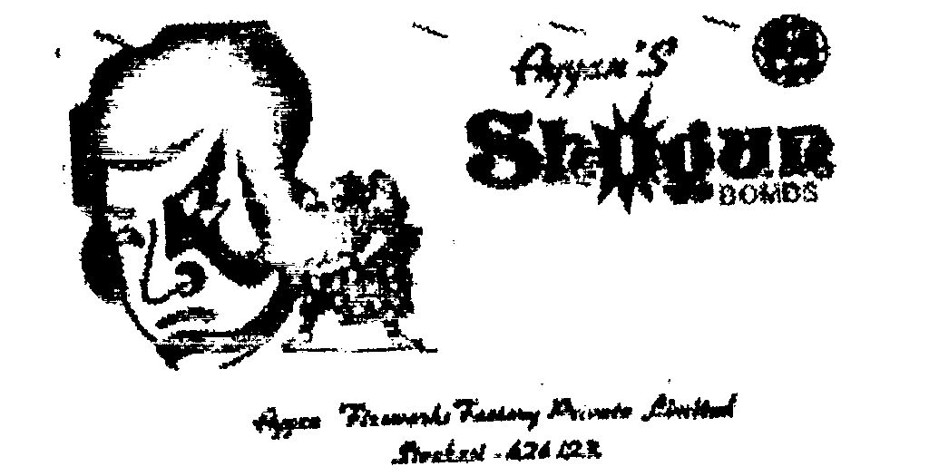 Ayyan"s Shogun Bombs Device mark 680363 Trademark