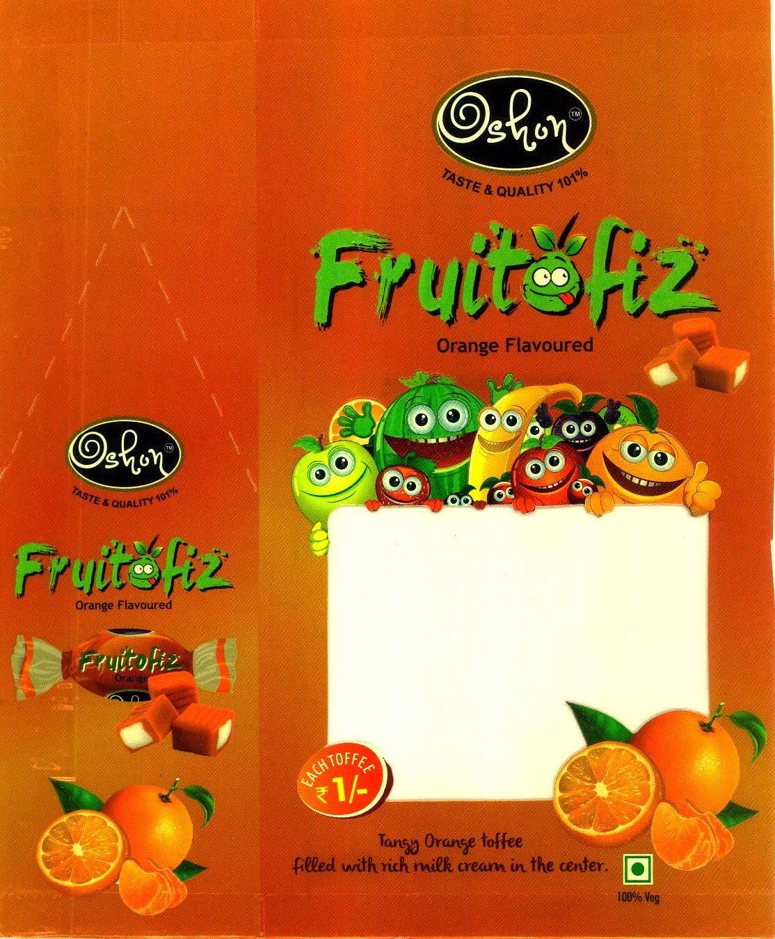 Fruitofiz Orange Flavoured Device mark 2813705 Trademark
